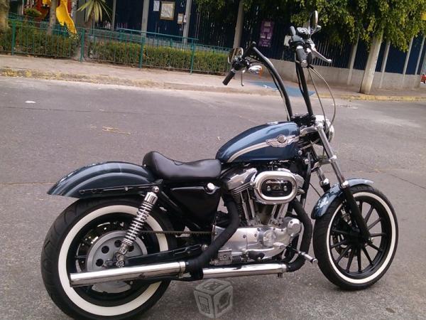 Harley davidson sportster 883 modificada bobber -03