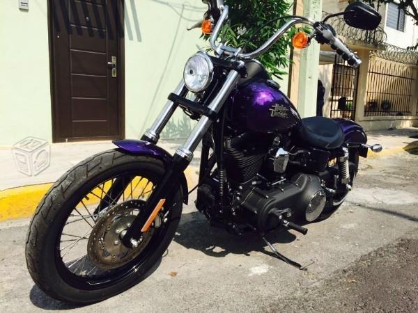 Harley Davidson DYNA Street Bob morado Hard Candy -14