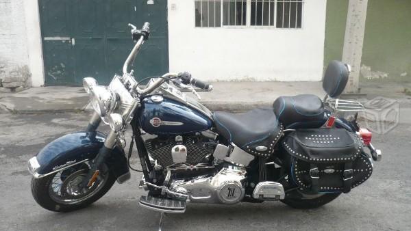 Hermosa harley heritage mucho equipo -04