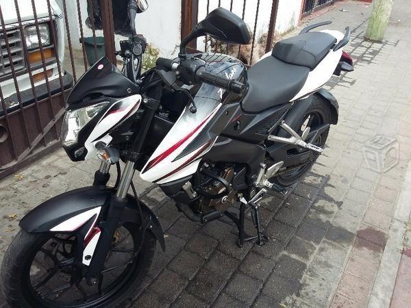 Pulsar ns200 blanca original impecable -15