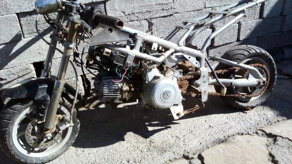 Mini moto bike 110cc para restaurar motor al 100% -10