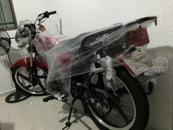 Moto italika ft125 sin rodar nueva roja -15