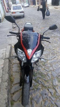 Moto italika rt200 con boble bixenon -15