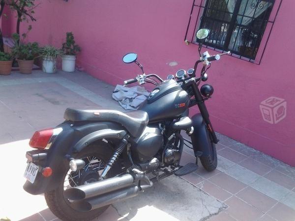 Moto Chopper Italika T200 Exelente -14