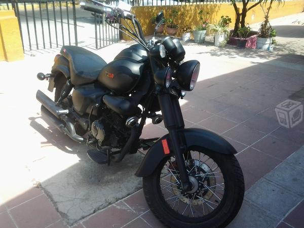 Moto Chopper Italika T200 Exelente -14