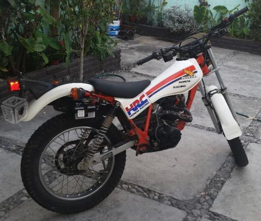 Honda reflex trial 200cc CLASICA -86