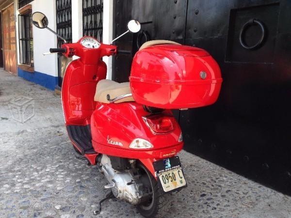 Vespa lx150-190 unico dueño equipada impecable -05