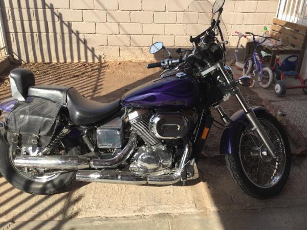 Honda shadow en buen estado... -03