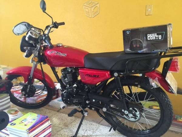 Motocicleta italika ft125 roja nuevecita -15
