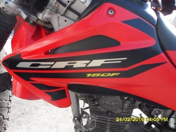 Honda crf-150 con placas impecable sin adeudo -04