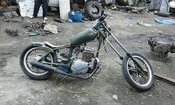 Moto adly modificada a chopper -04