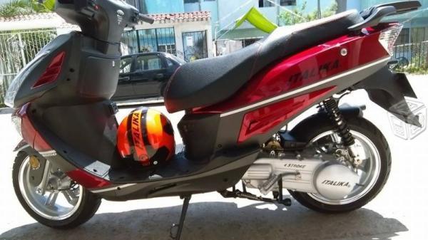 moto italika roja impecable -15