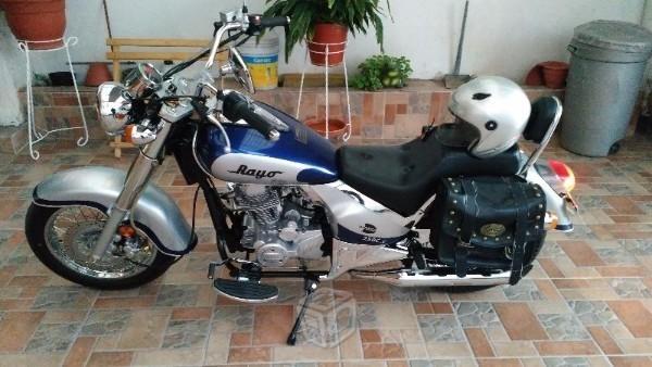 moto rayo 250cc, impecable p/cambio -16