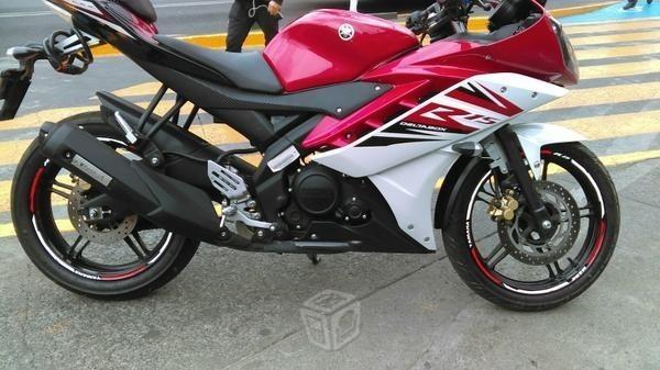 VoC Yamaha R15 Roja Blanco Impecable -15