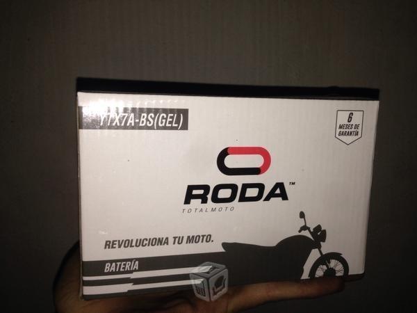 Batería de motocicleta RODA. Nueva