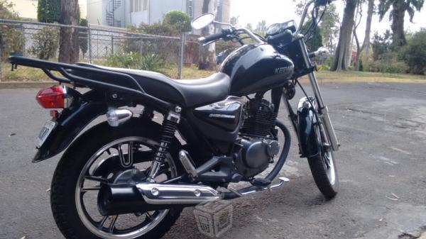 Excelente moto negra -15