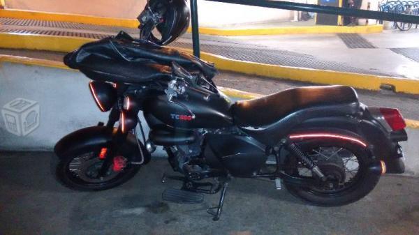 Excelente moto choper tc200 -13