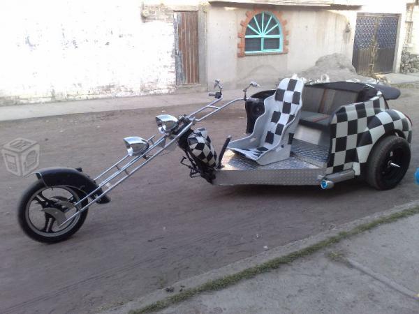 TRICICLO CHOPPER con placas TRIKER posible cambio -78