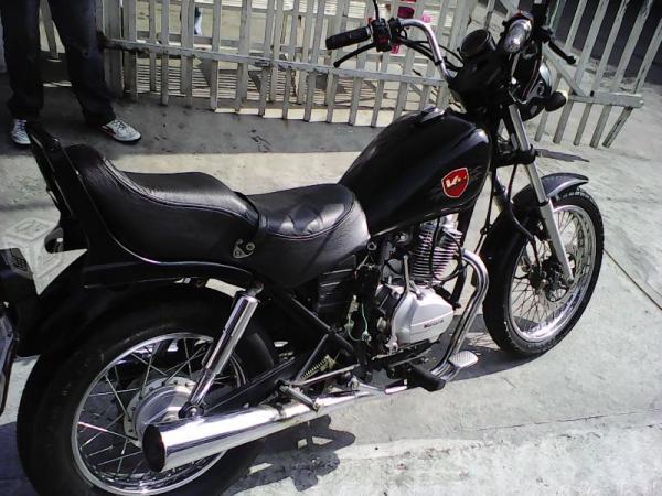 Custom chopper 150 seminueva -11