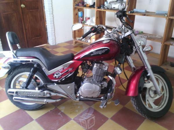 Moto chooper cuidada -13