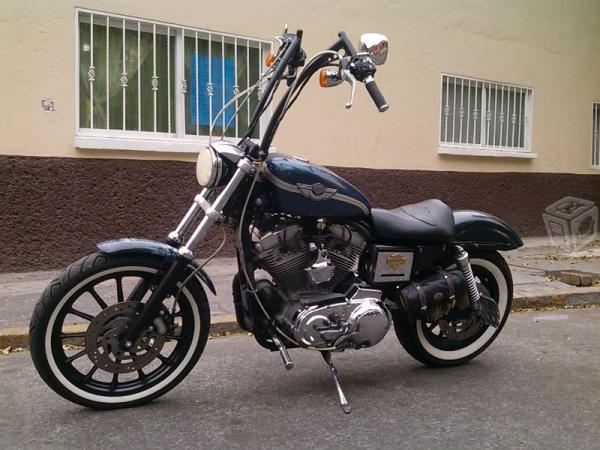 Harley sportster,bobber,cara blanca,vance,ape hang -03