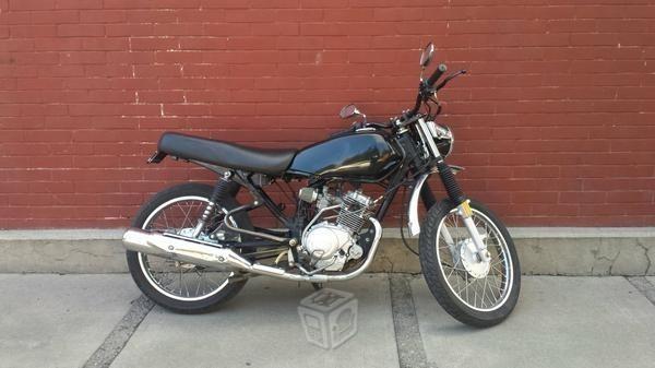 Yamaha yb 125 café racer/tracker -10