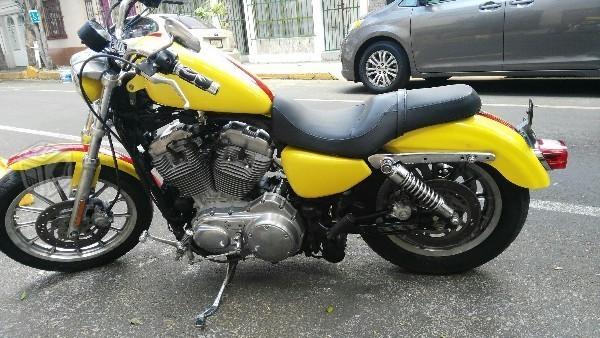 Harley sportster yellow -06