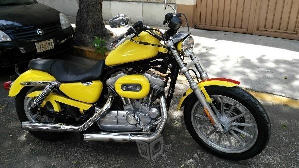 Harley sportster yellow -06