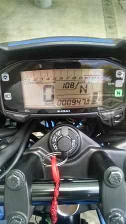 Suzuki gixxer nueva! emplacada t/p -16