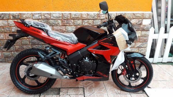 Moto italika rt200 deportiva spltzer 0km v/c -16