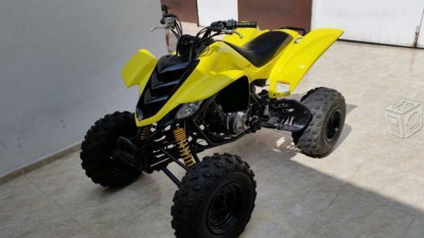 Yamaha raptor 660r con escape especial -02