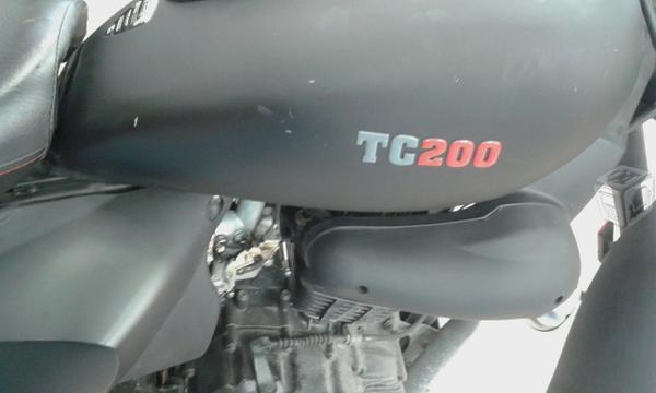 Motocicleta TC 200 chopper -15