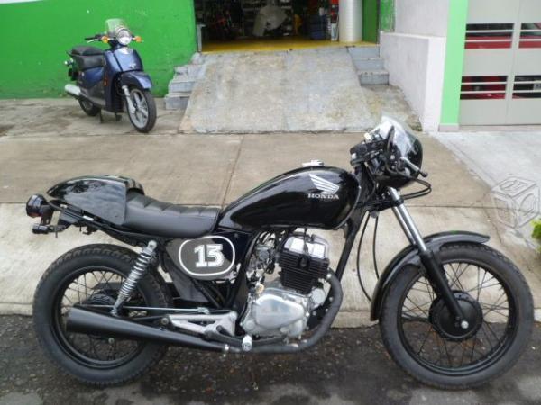 Honda nh 250 cafe racer impecable titulo limpio ch -02