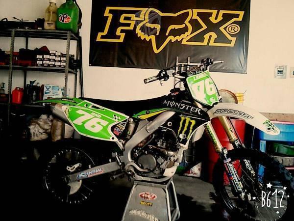 Kx250f kawasaki -08