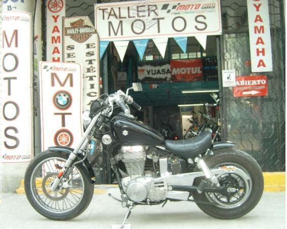 Suzuki ls650 boulevard o s40 convertida a bobber -87