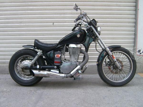 Suzuki ls650 boulevard o s40 convertida a bobber -87