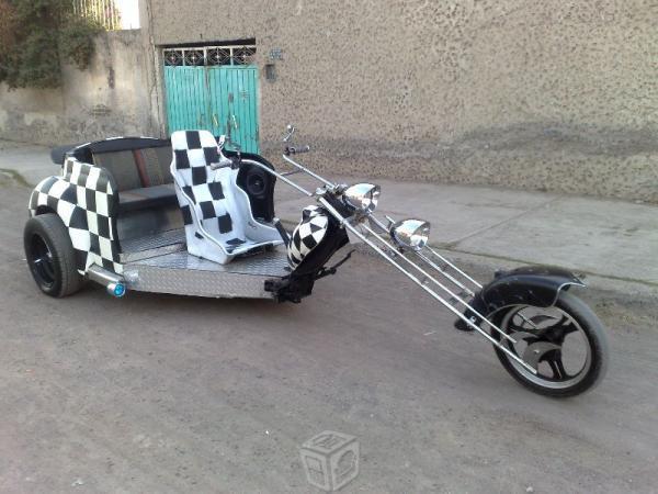 TRIKER cualquier prueba TRICICLO CHOPPER con placa