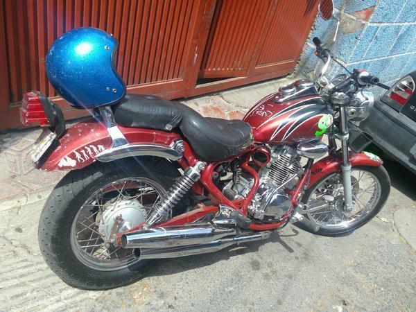 Motocicleta tipo choper bkm todo pagado