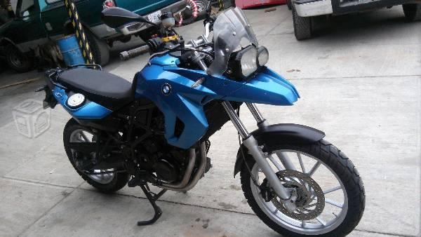 Moto bmw azul -09