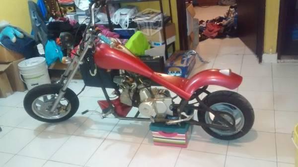 Moto chopper mini V/C 110cc 4 vel -10