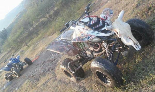 Cuatrimoto yamaha raptor