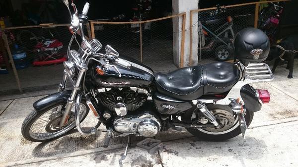 Hermosa Sportster 1200 Custom Chrome -06