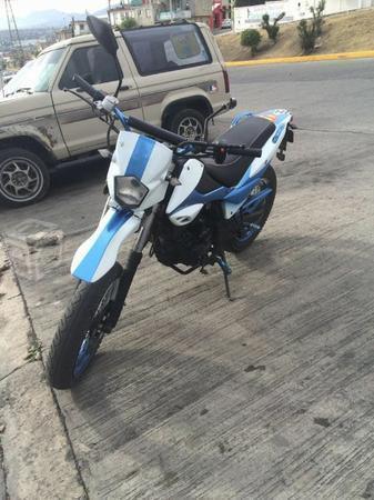 Moto DM Italika Azul con Blanco Factura Original -13