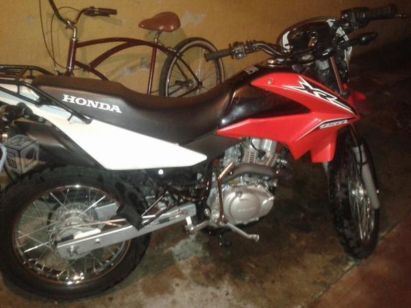 Honda XR150 en duro