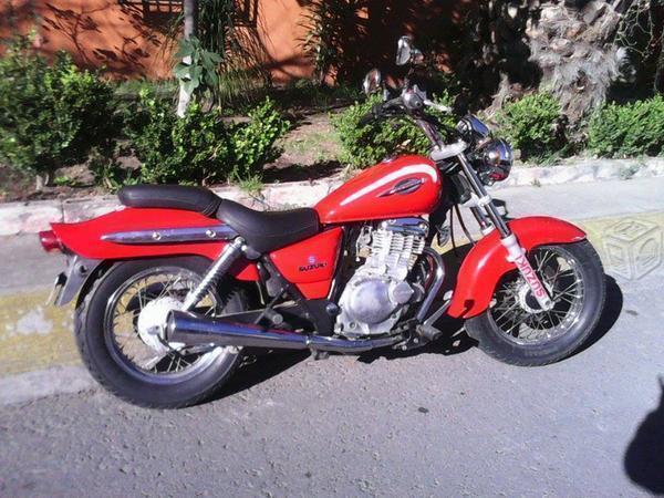 Motocicleta suzuki tipo choper buenisima -04