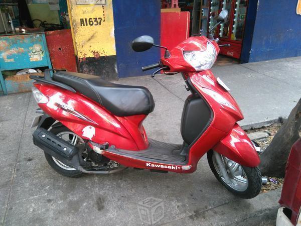 Kawasaki Wego Tvs Roja. Motoneta -14