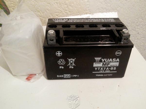 Bateria para moto yuasa ytx7a-bs -16