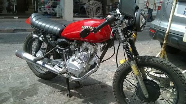 Honda cafe racer excelentes condiciones -12