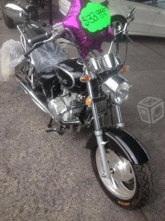 Moto sanlg 250 cc chooper -16
