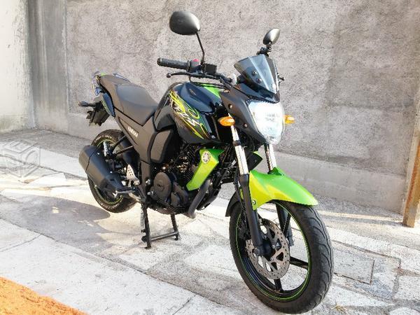 Yamaha FZ 16-S modelo Green Cyber -13